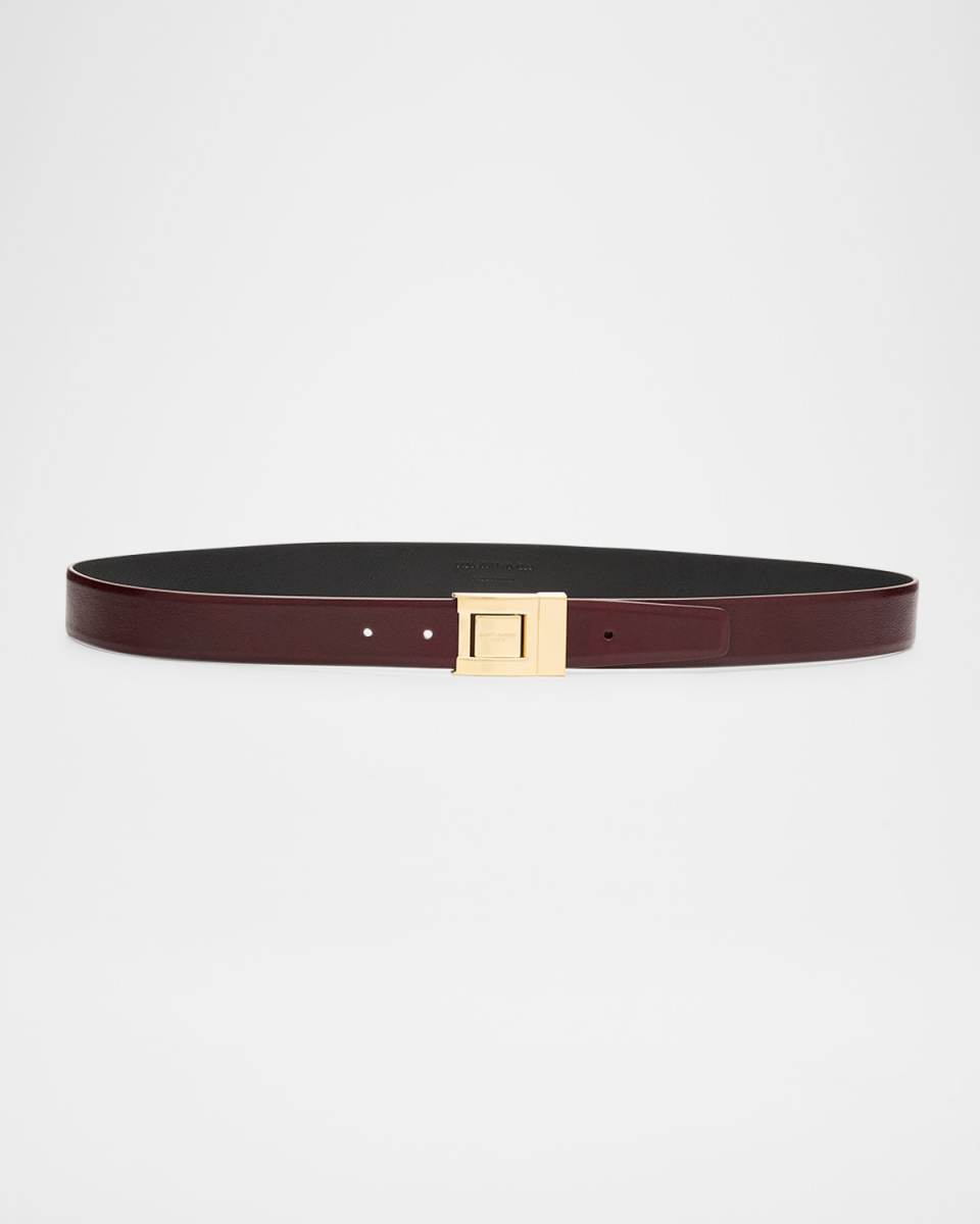 Ceinture YSL Leather Belt